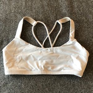 White Lululemon Sports Bra